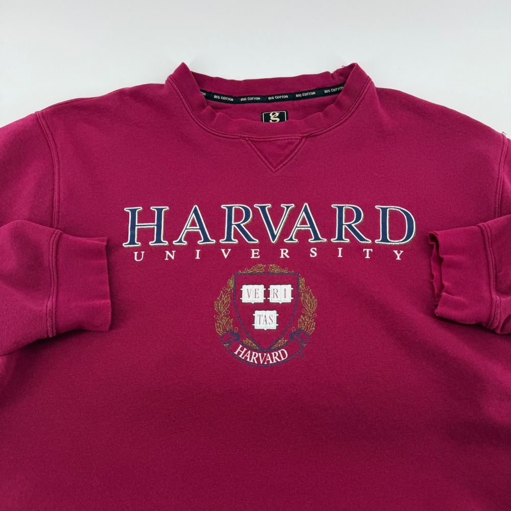Gear For Sports Harvard University Big Cotton Sweatshirt Maroon Medium
